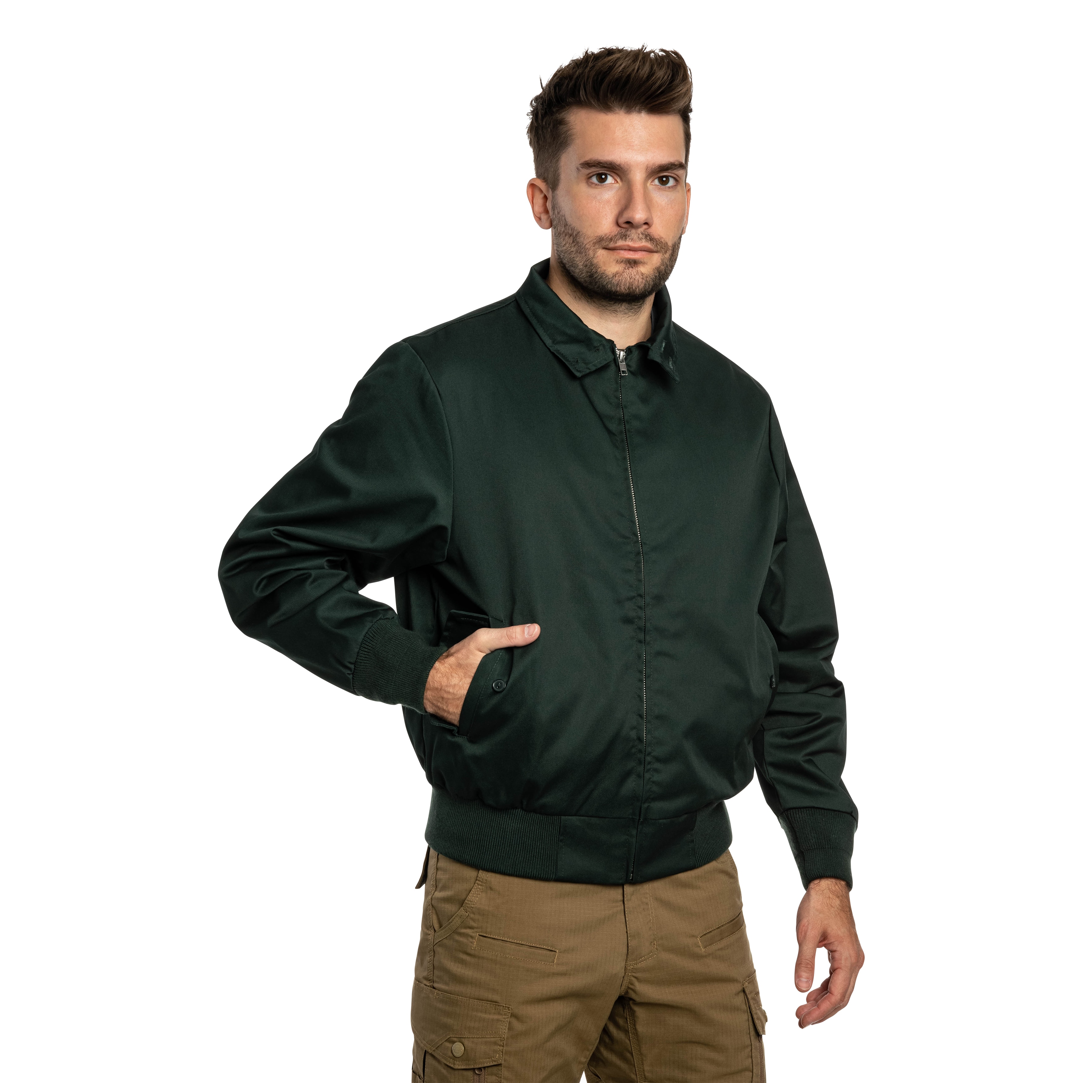 Veste Lord Canterbury Brandit - Bottle Green