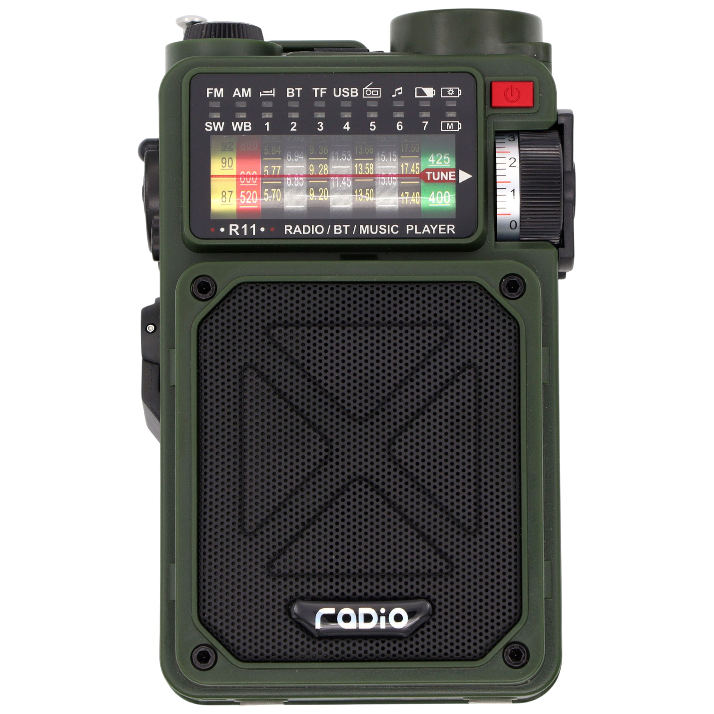 Radio d’urgence JB Tacticals JB-08 - Green