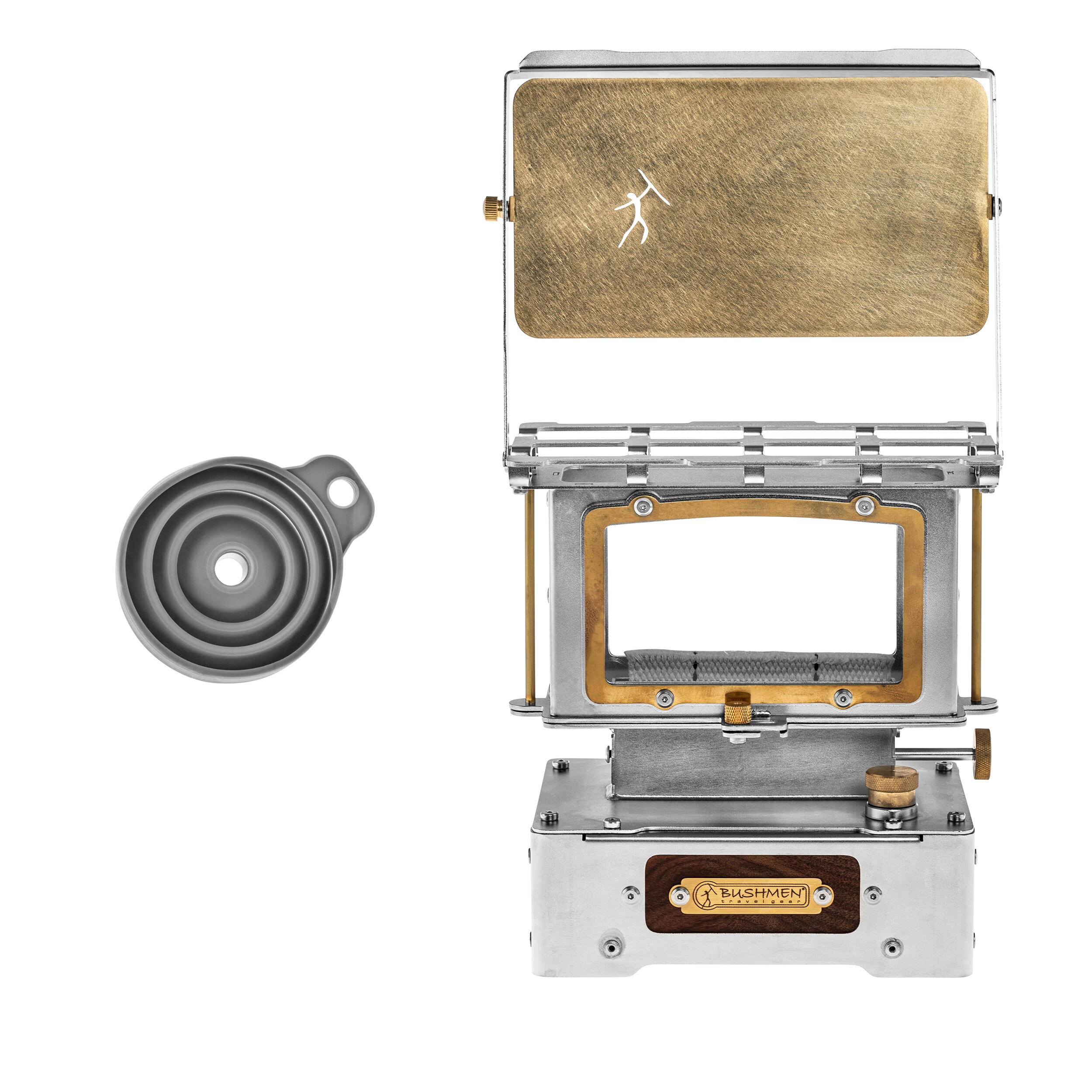 Lampe à pétrole Oil Outpost Bushmen - Steel