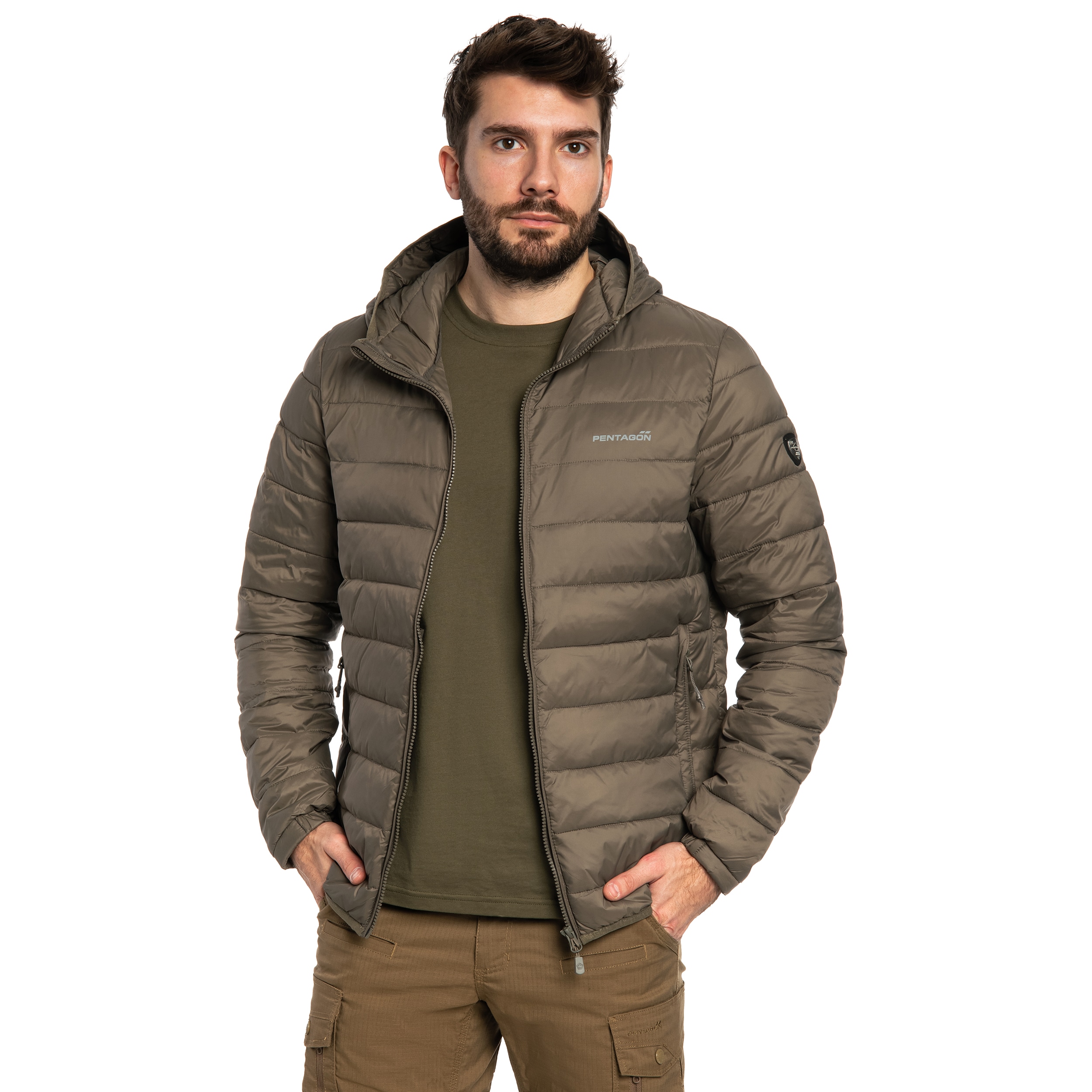 Veste Aurora 2.0 Puffer Hooded Pentagon - RAL7013