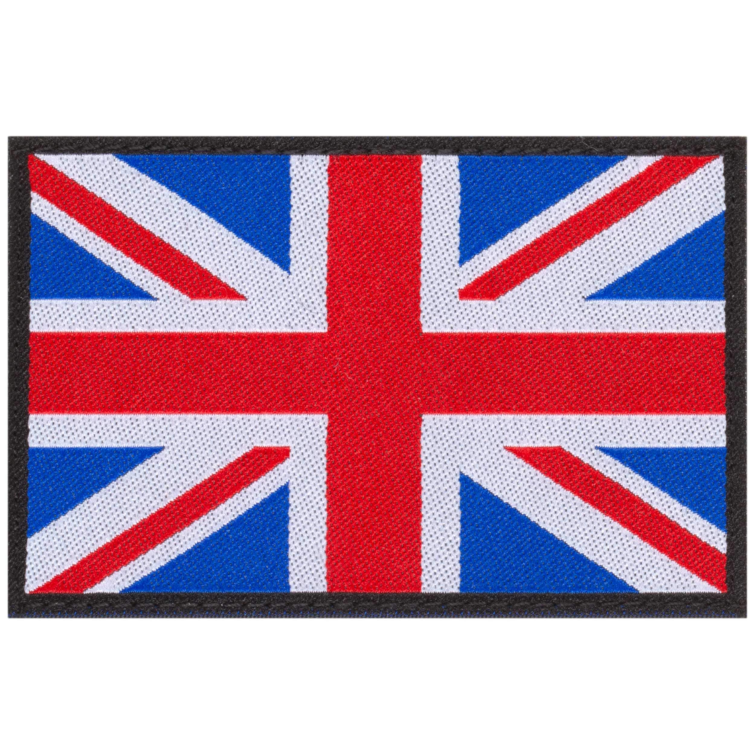 Écusson Drapeau du Royaume-Uni 76 x 50 mm Clawgear