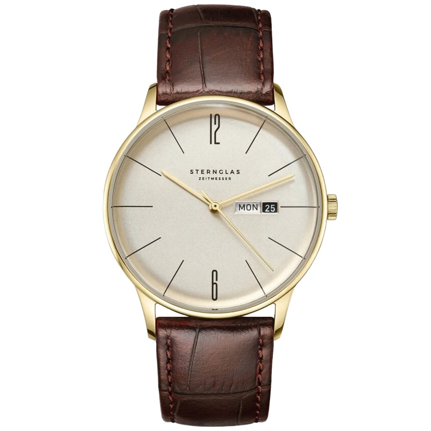 Montre Sternglas Berlin Quartz - Marron Foncé