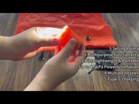 Pompe Giga Pump 2.0 Aerogogo - Orange