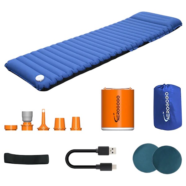 Matelas simple Aeromattress GM4-01 Aerogogo - Navy