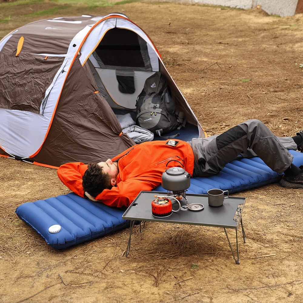 Matelas simple Aeromattress GM4-01 Aerogogo - Navy