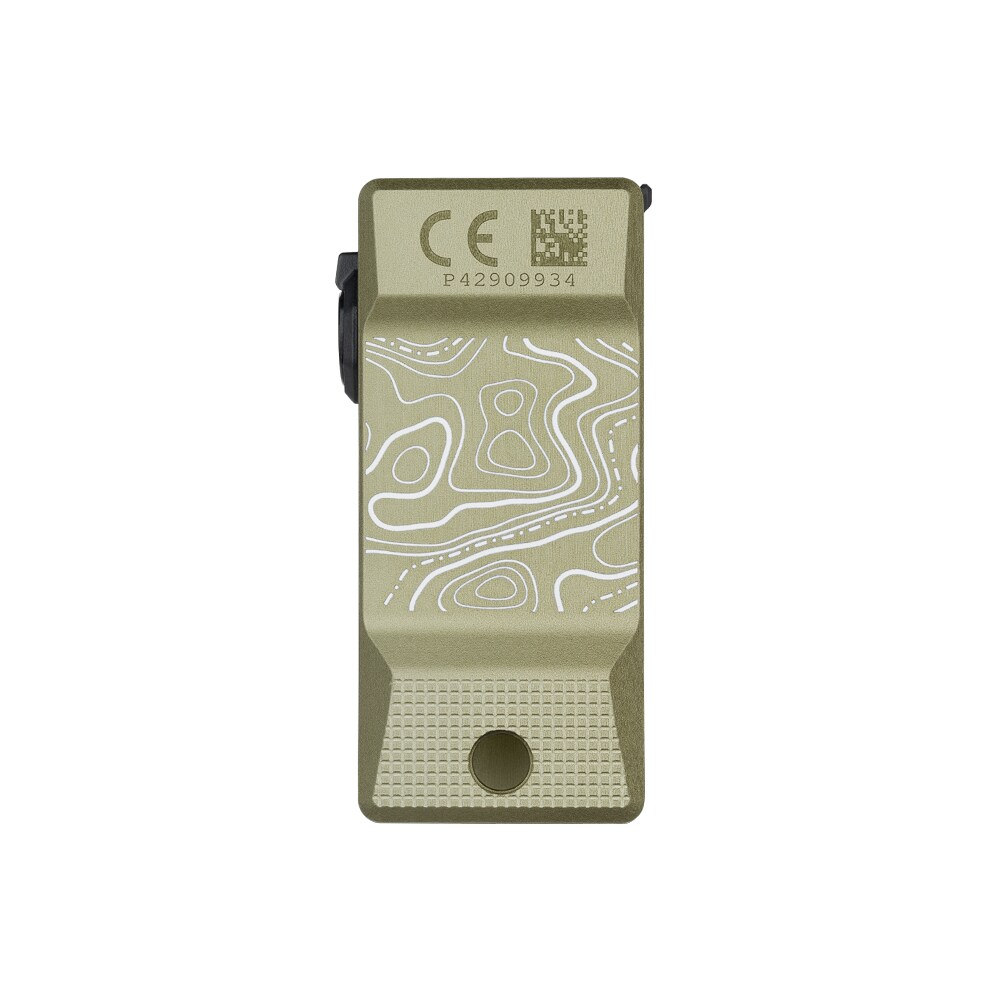Lampe de poche rechargeable Oclip Ultra  - 530 lumens Olight - Olive Topo