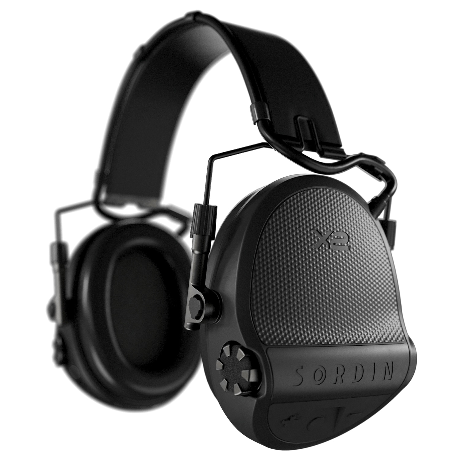 Protections auditives actives Supreme X2 Gel Headband Sordin - Black