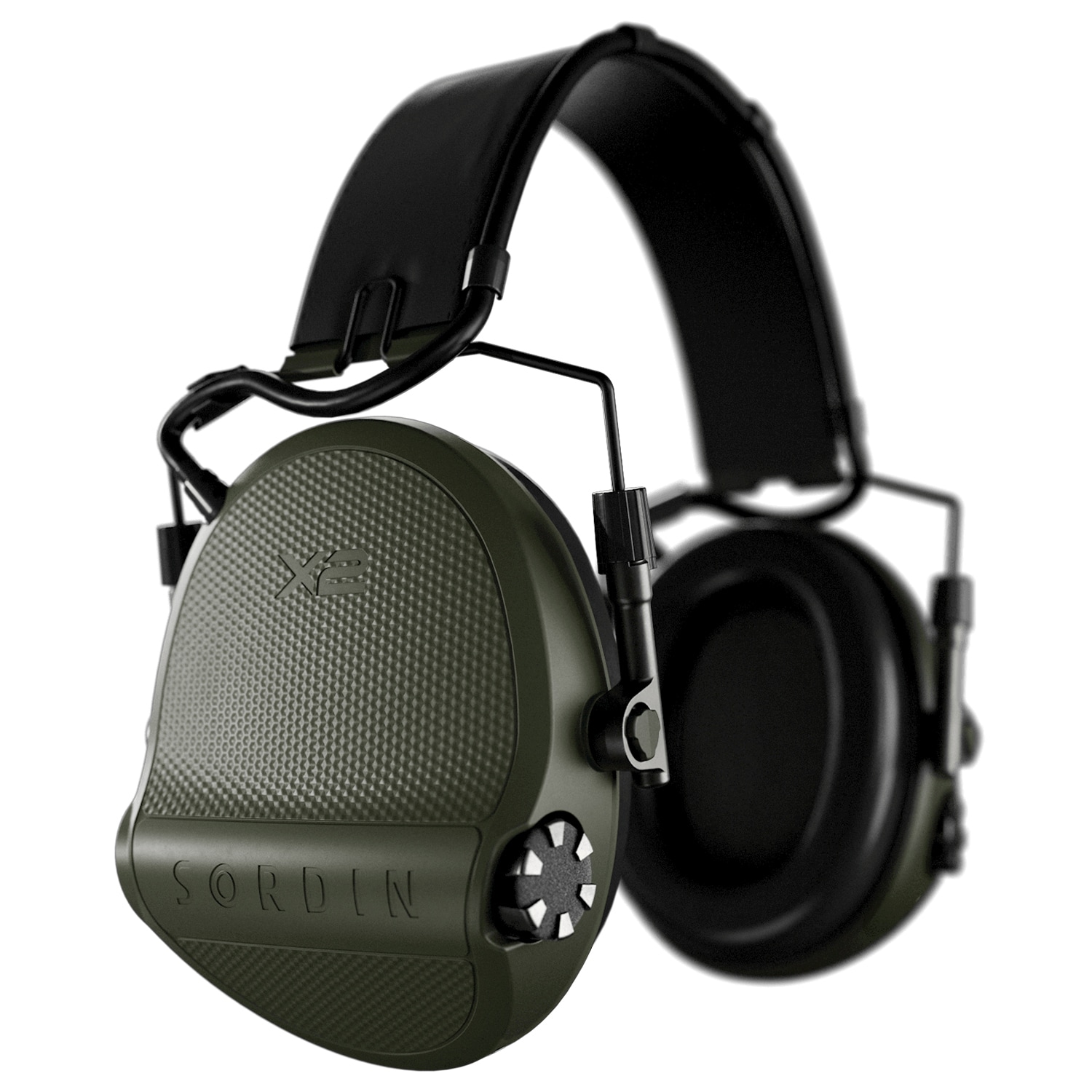 Protections auditives actives Supreme X2 Gel Headband Sordin - Green