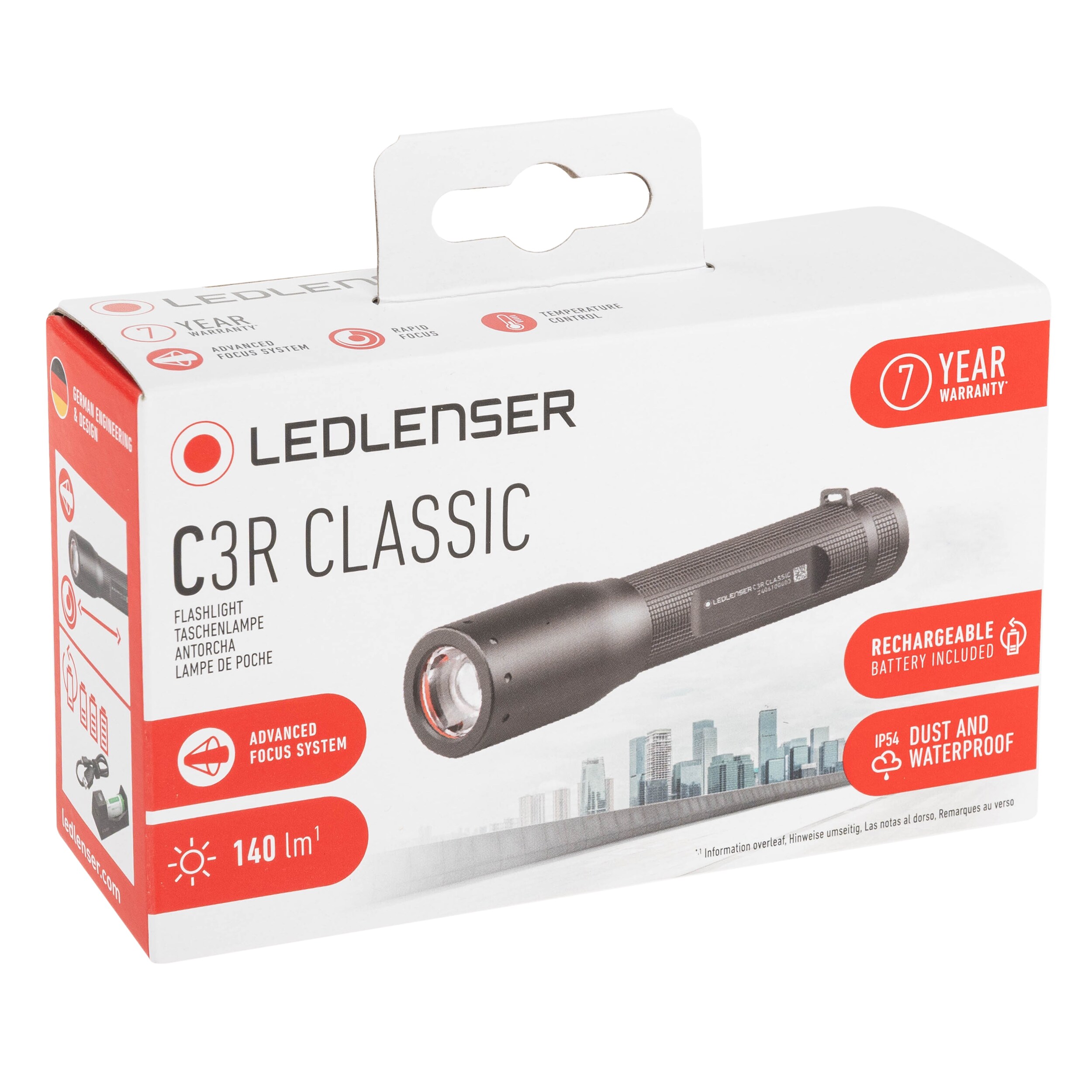 Lampe de poche C3R Classic - 140 lumens Ledlenser