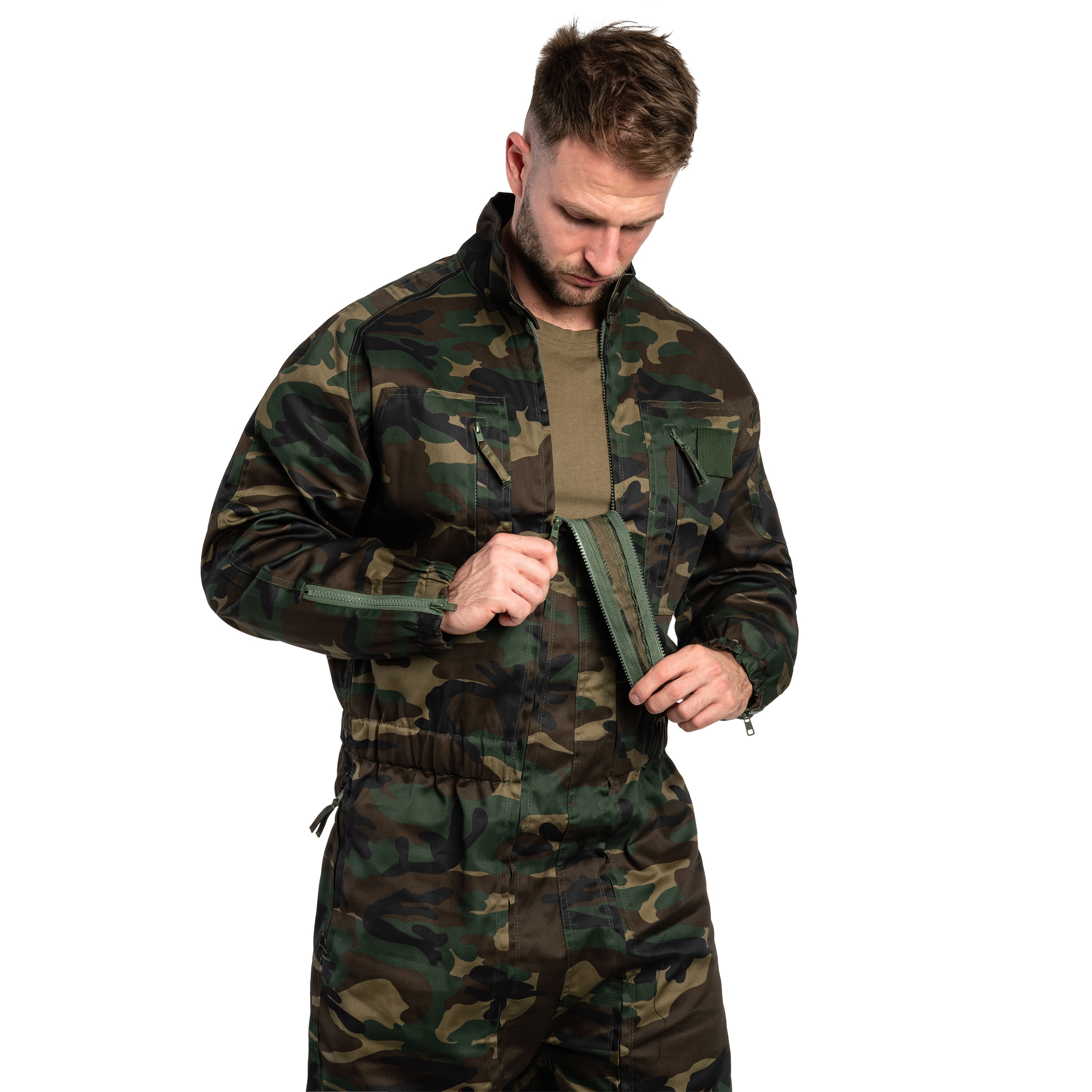Combinaison Flight Suit Brandit - Woodland
