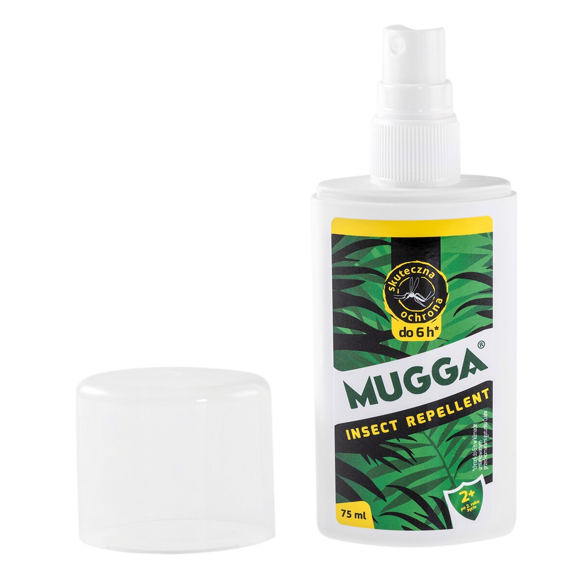Spray répulsif contre les insectes 9,5% DEET 75 ml - 2 pcs. Mugga