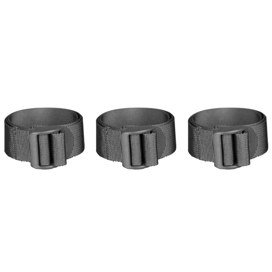 Sangle avec boucle de serrage 25 mm/60 cm - 3 pcs. Mil-Tec - Black