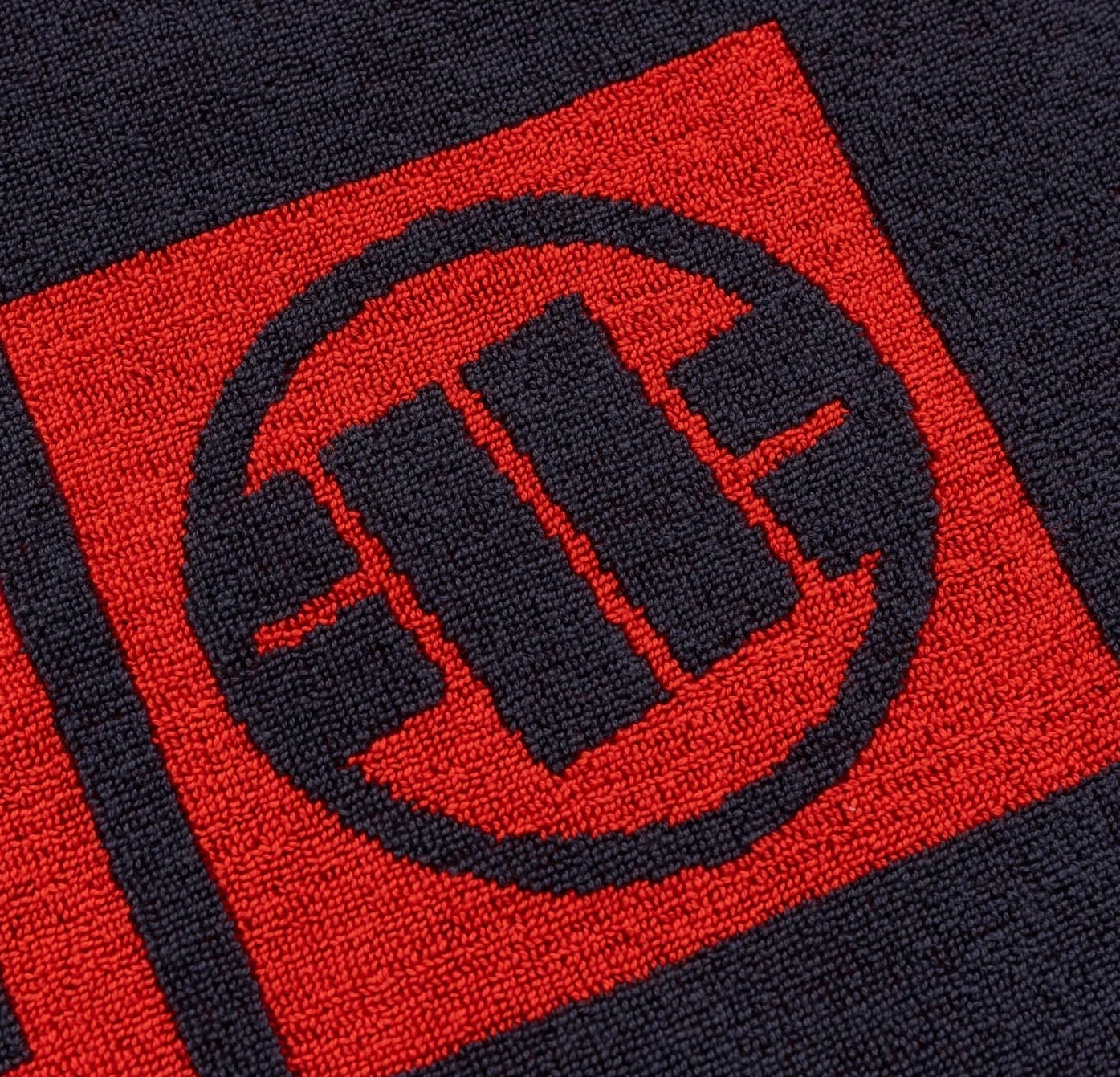 Serviette Gym Hilltop 88 x 52 cm Pitbull - Graphite/Red