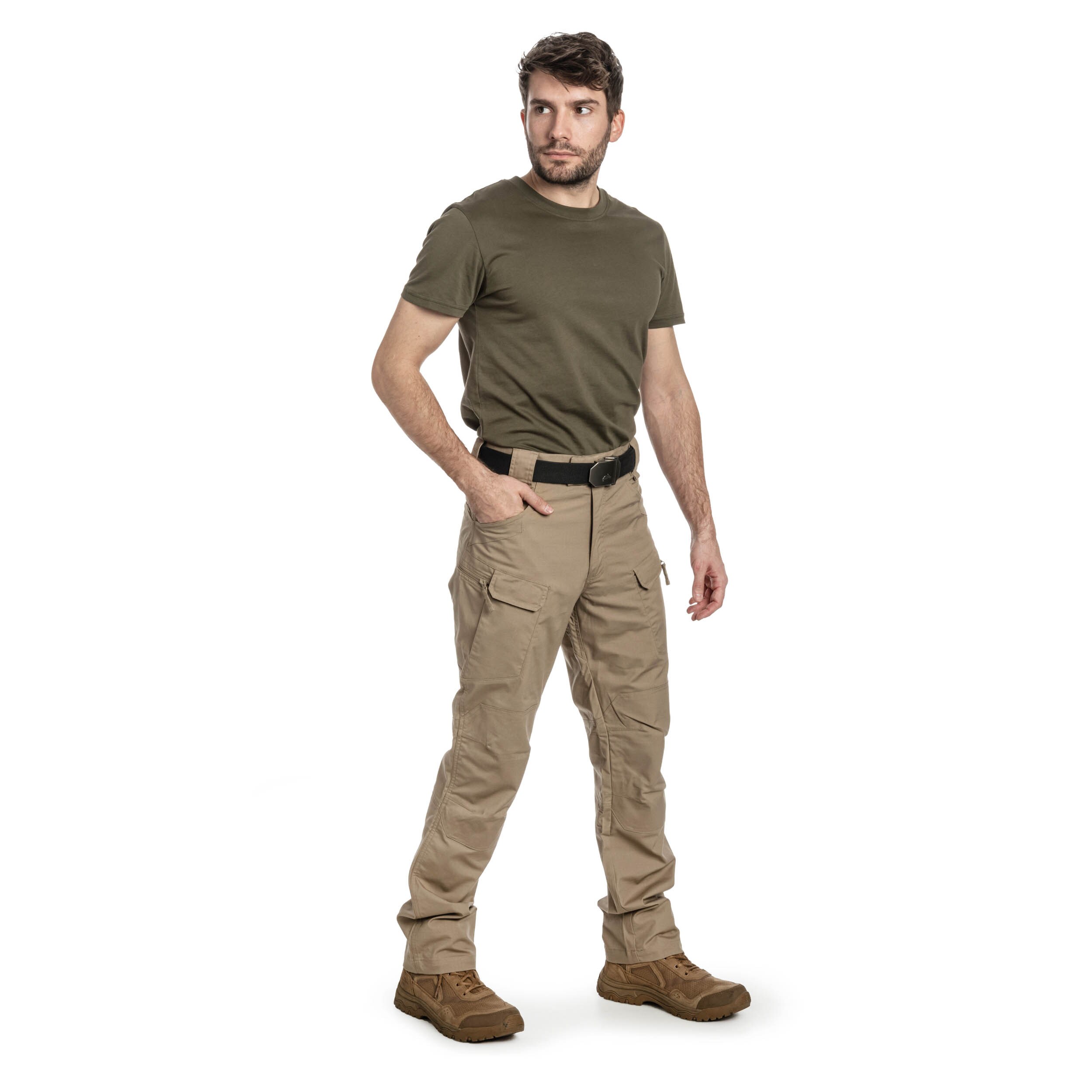 Pantalon UTP PolyCotton Stretch Rip-Stop Helikon-Tex - Khaki