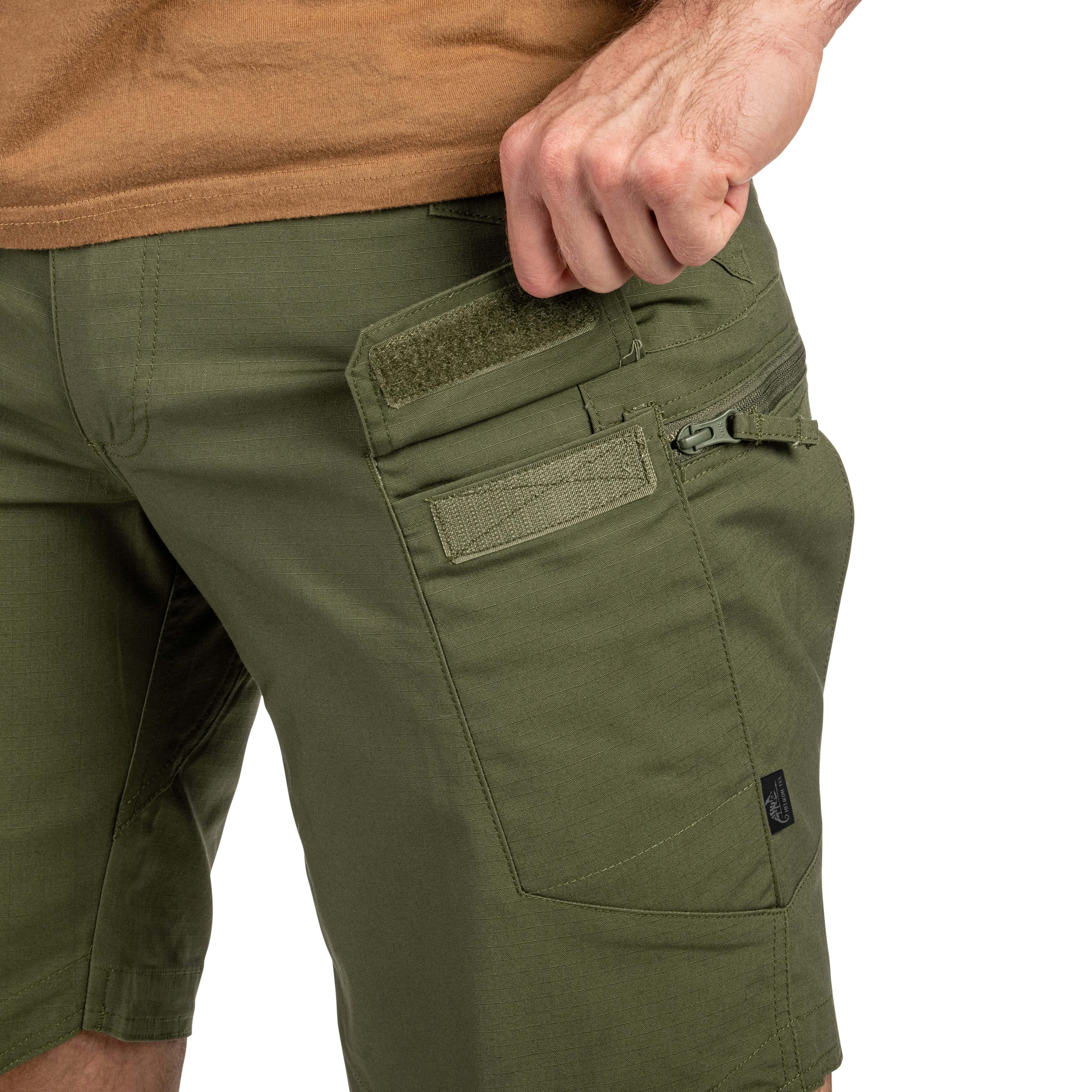 Shorts Helikon-Tex UTS PolyCoton Stretch Rip-Stop 8,5'' - Olive Green
