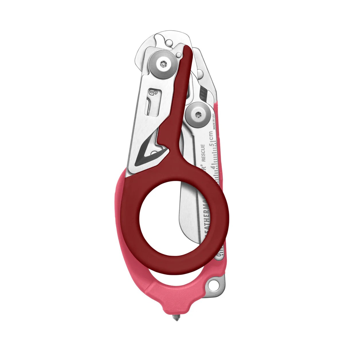 Multitool z kaburą Utility Raptor Rescue Leatherman - Raspberry Rose