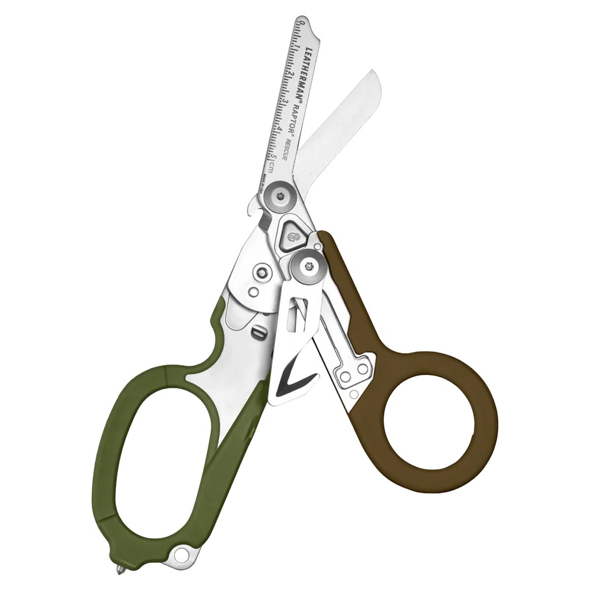 Multitool Leatherman Raptor Rescue Woodland avec étui Utility