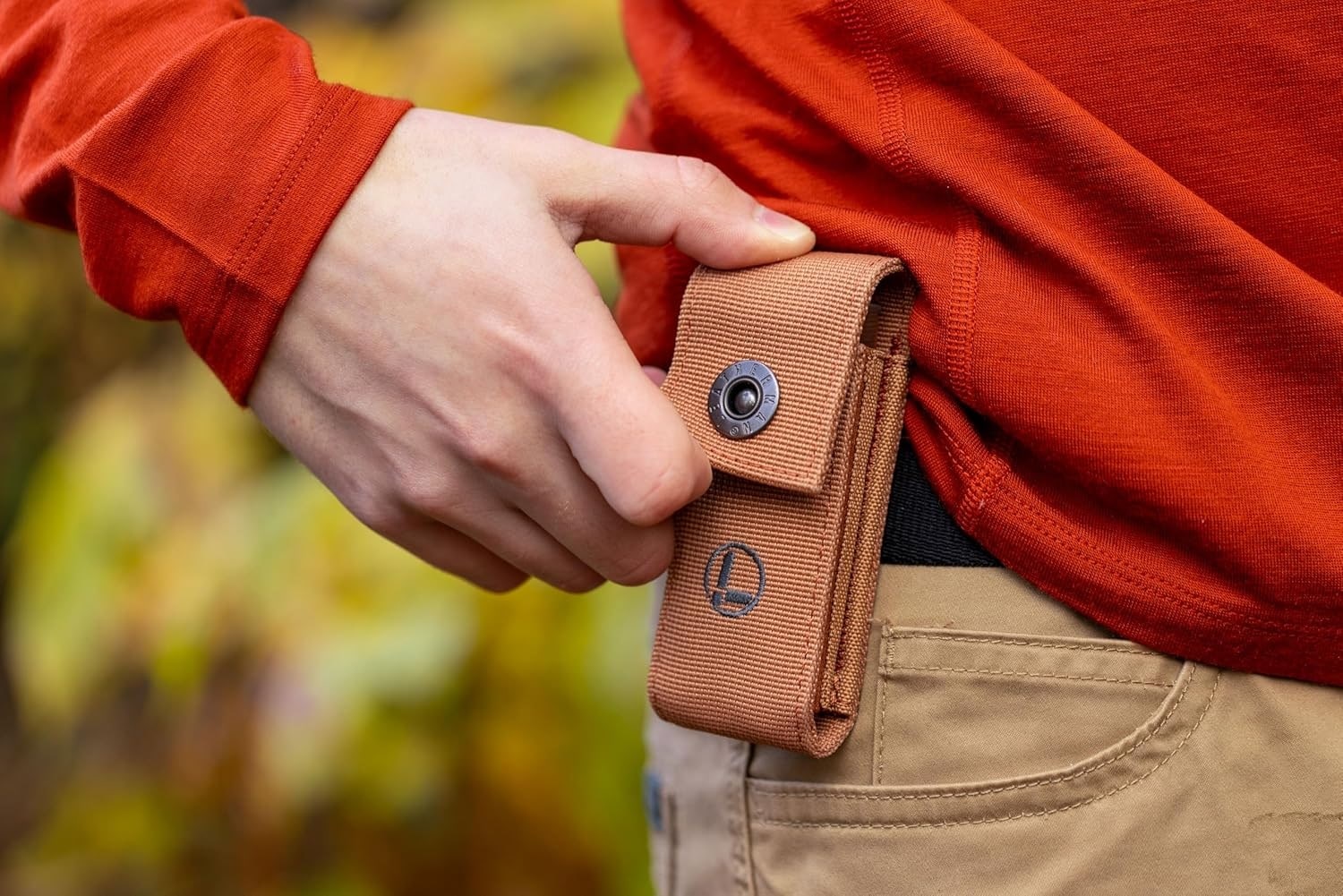 Multitool Leatherman Rebar Burnt Sienna avec étui