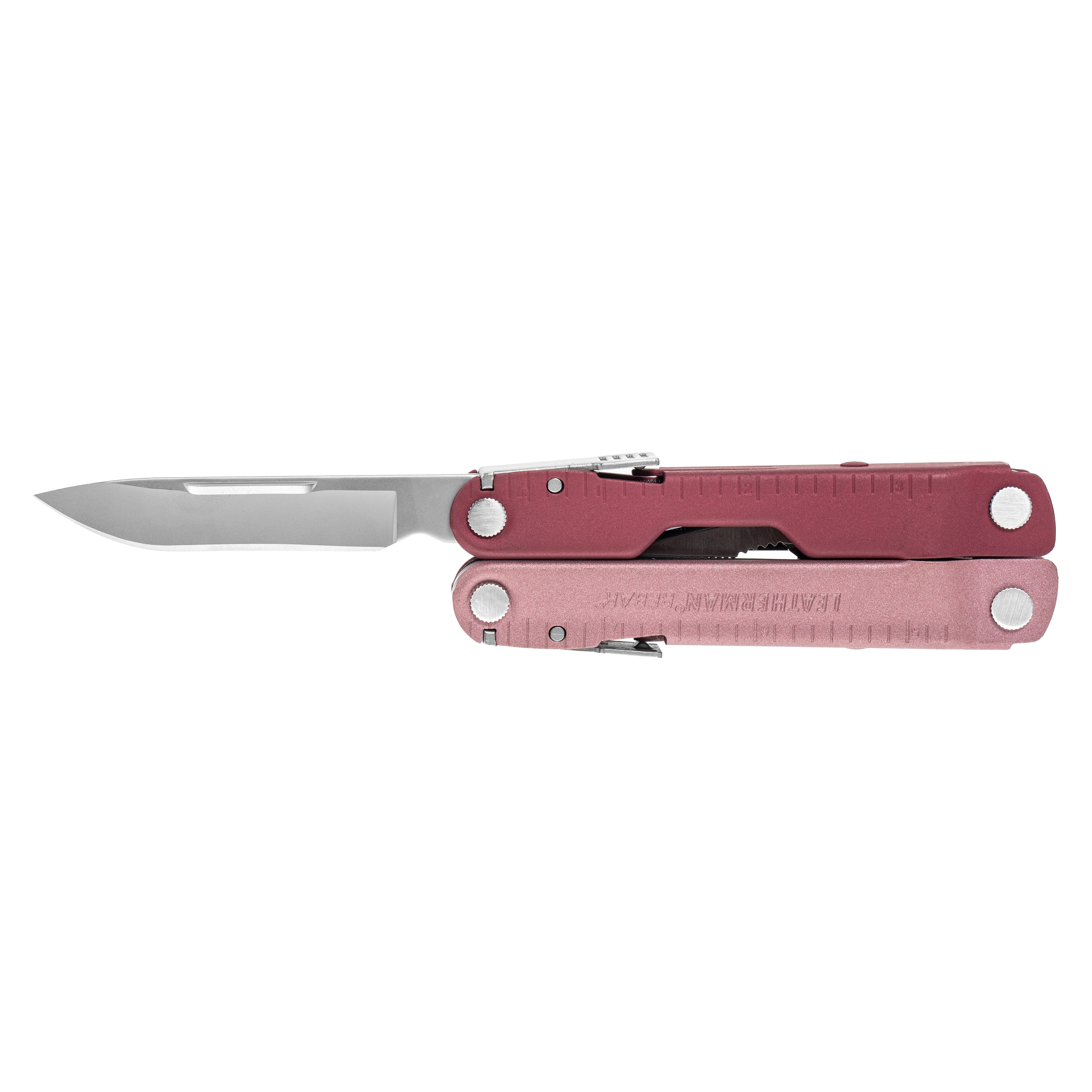 Multitool Rebar Leatherman - Heathered Cranberry