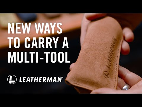 Holster Leatherman Leather Sleeve Medium - Noir