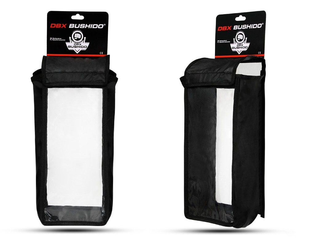 Gants de boxe pour enfants 4Fighter 6 oz DBX Bushido - Black