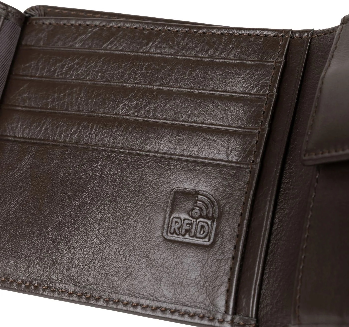 Portefeuille Poway Pitbull - Brown