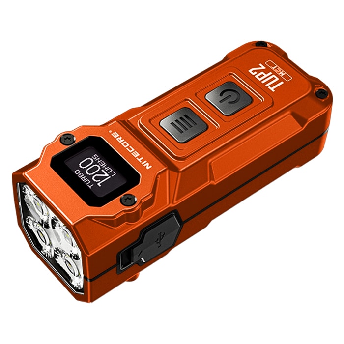 Lampe de poche TUP2 Orange Nitecore - 1200 lumens