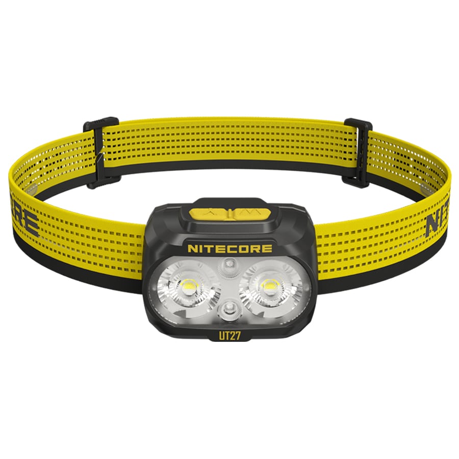 Lampe frontale UT27 Pro MTC Black/Yellow Nitecore - 800 lumens