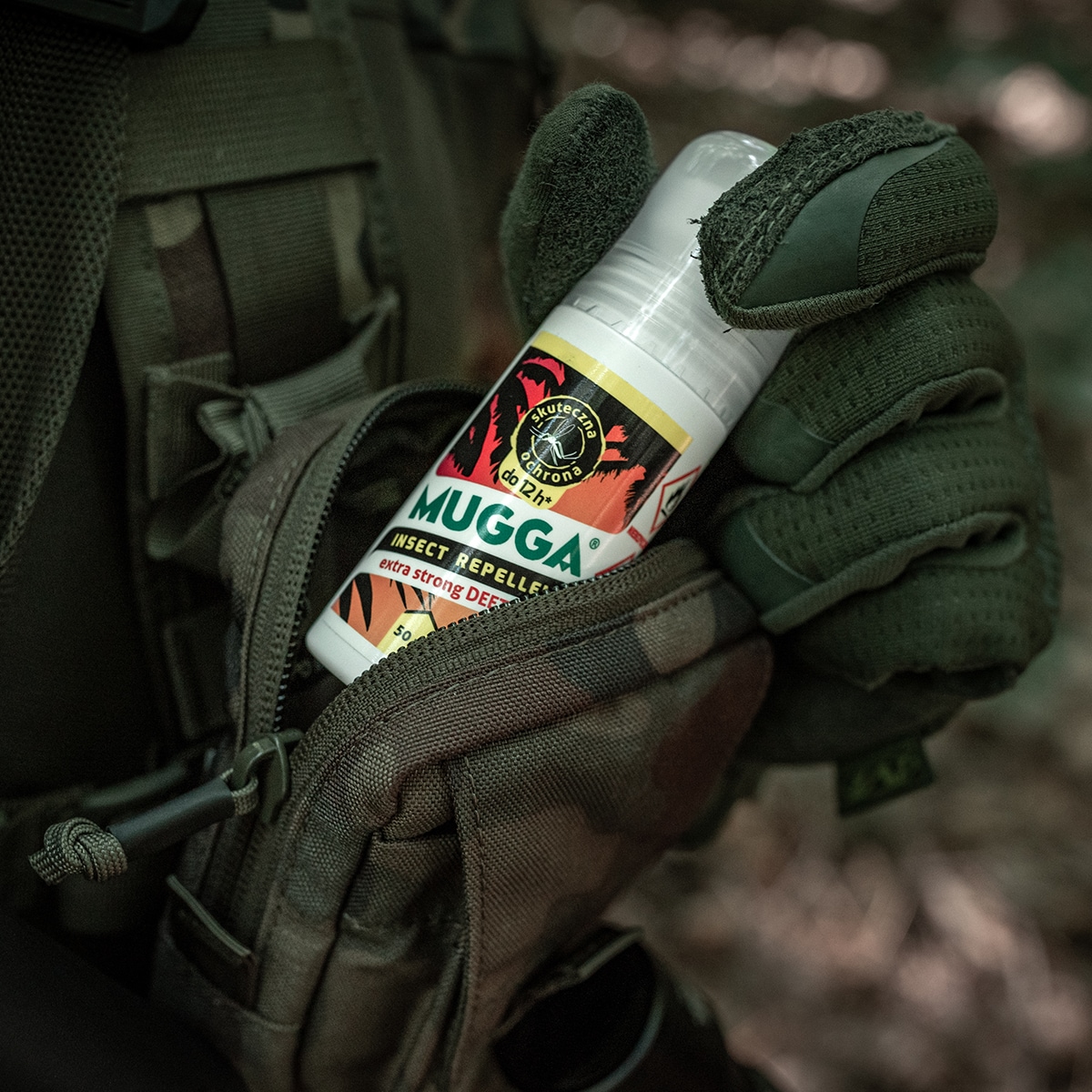Répulsif anti-insectes Extra Strong Mugga roll-on 50% DEET 50 ml - 2 szt.