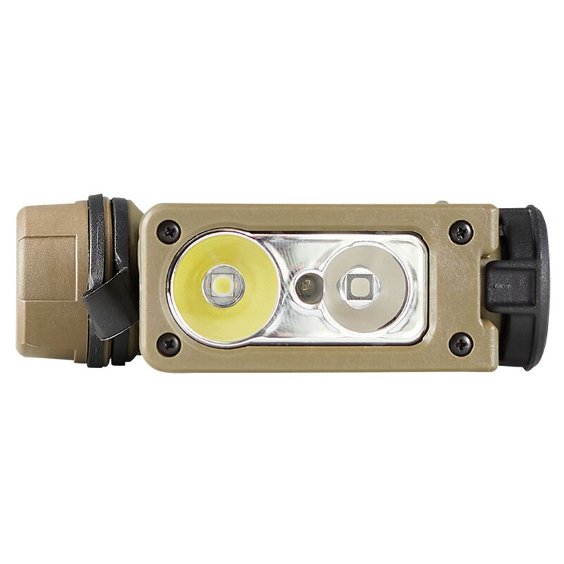 Lampe de poche pour casque Streamlight Sidewinder Compact III Coyote - 275 lumens