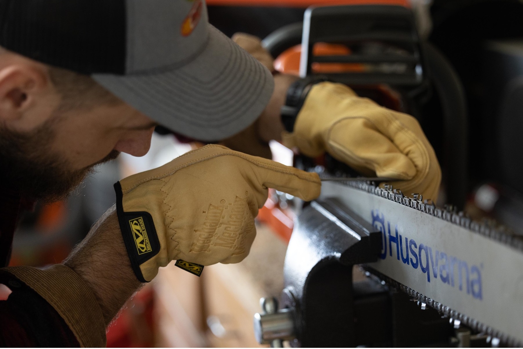 Gants Mechanix Wear Durahide Cow Driver - Brown