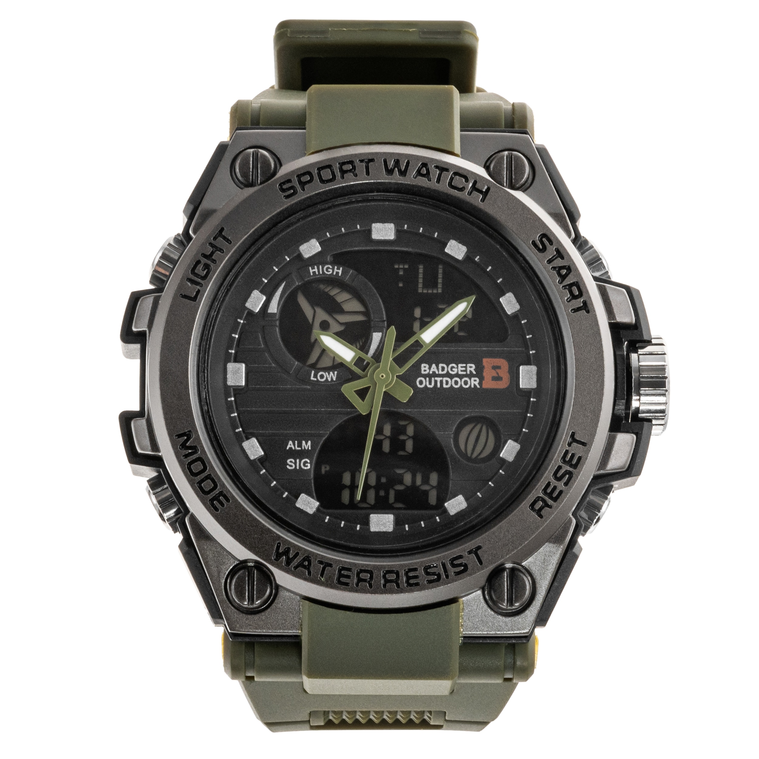 Montre Grid Badger Outdoor - Army Green/Black