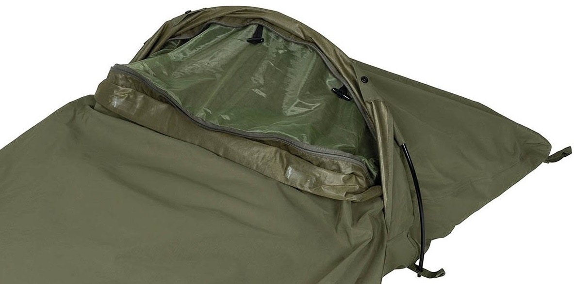Bivy bag avec moustiquaire Hooped Bivy MFH - Olive Drab
