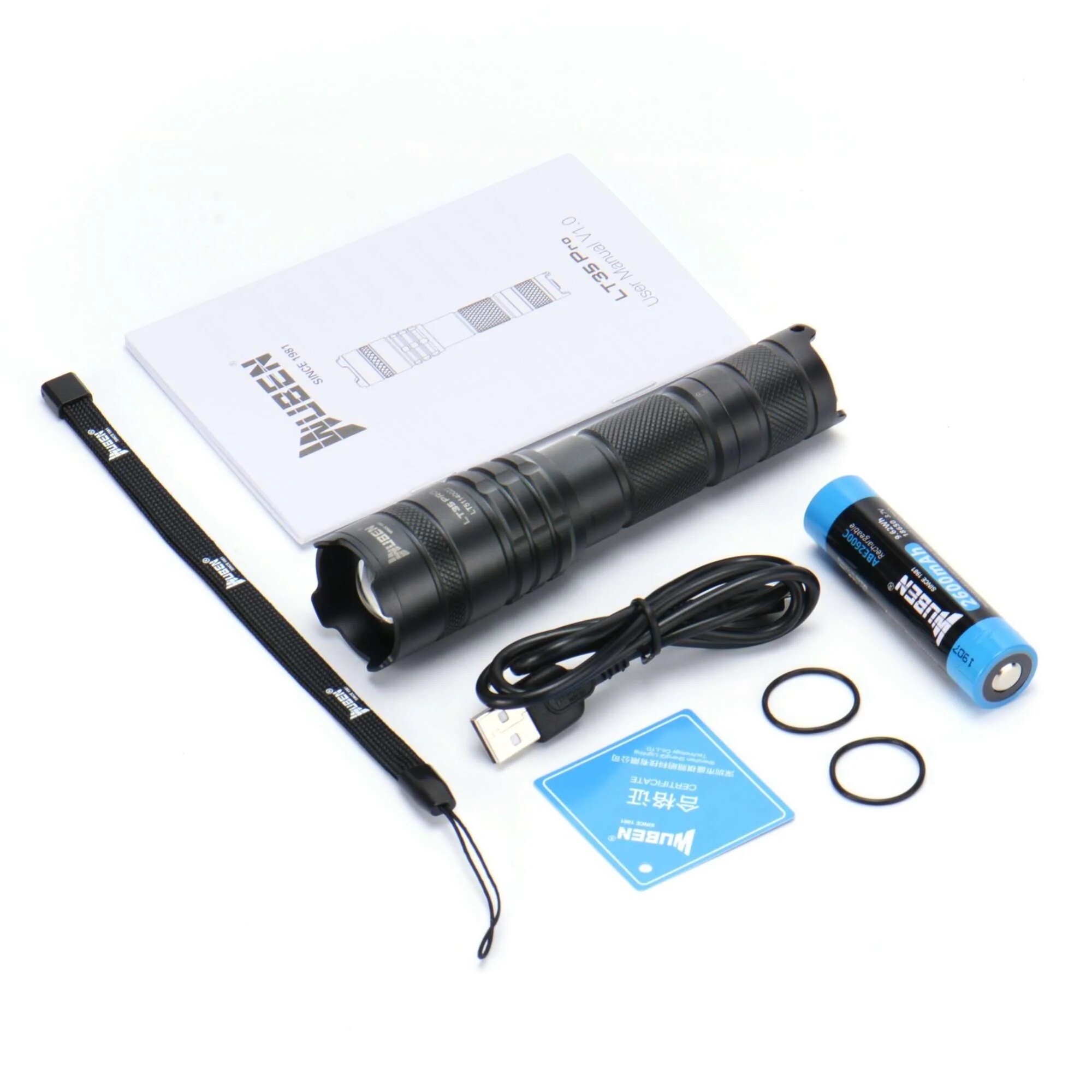 Lampe de poche LT35 Pro  Wuben - 1200 lumens