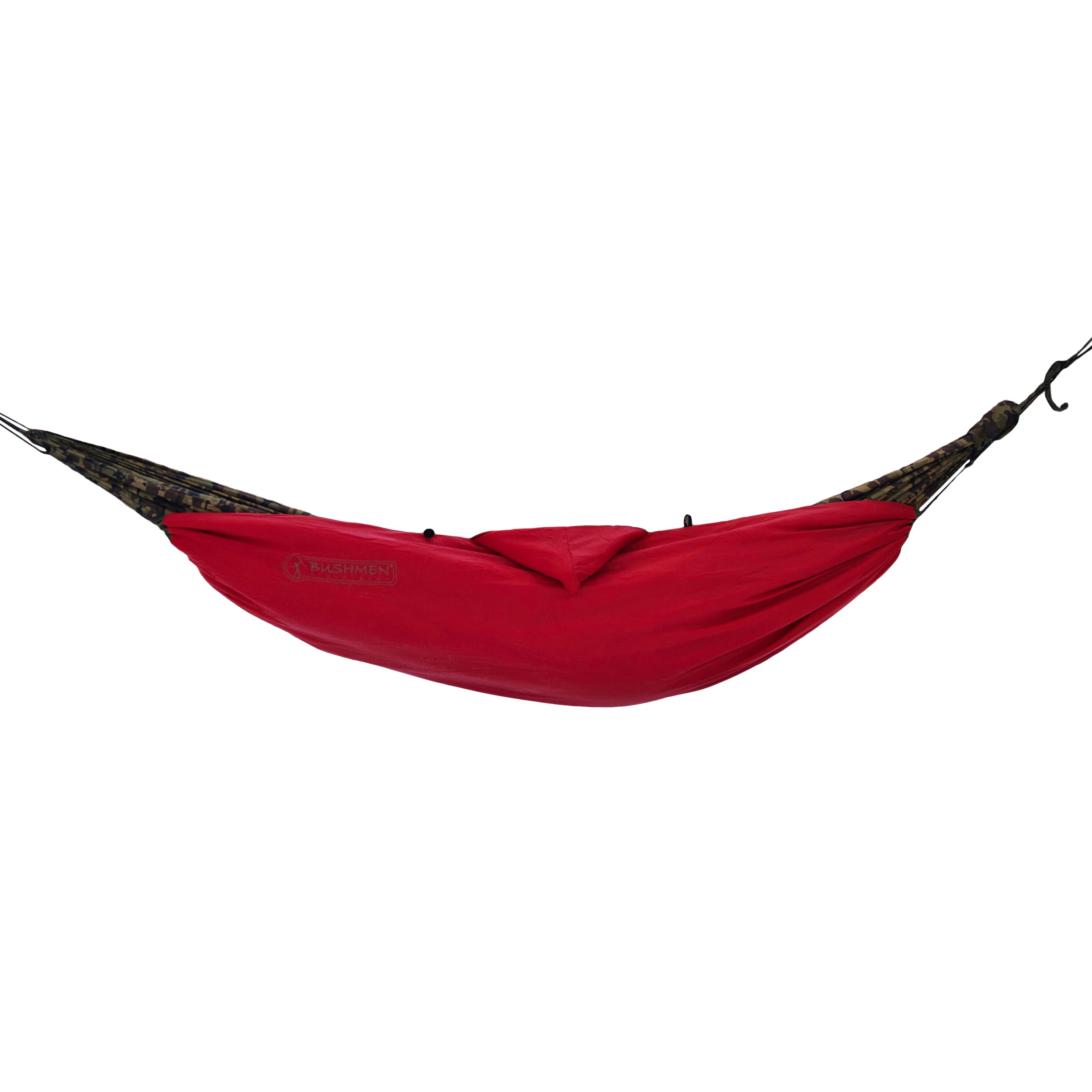 Suspension pour hamac Bushmen Easy Under Quilt 220 x 130 - Olive/Scarlet