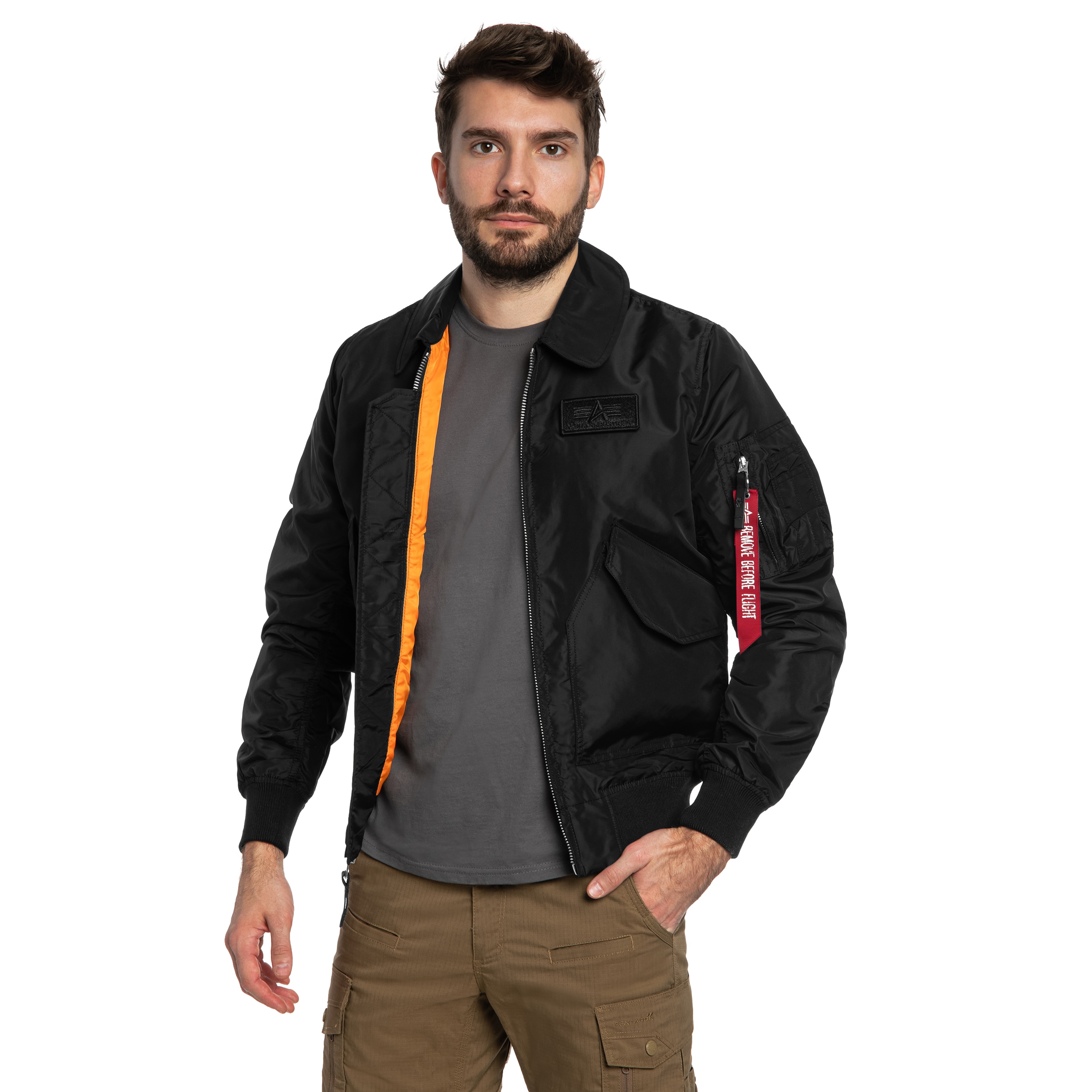 Veste CWU 36P TT Light Alpha Industries - Black