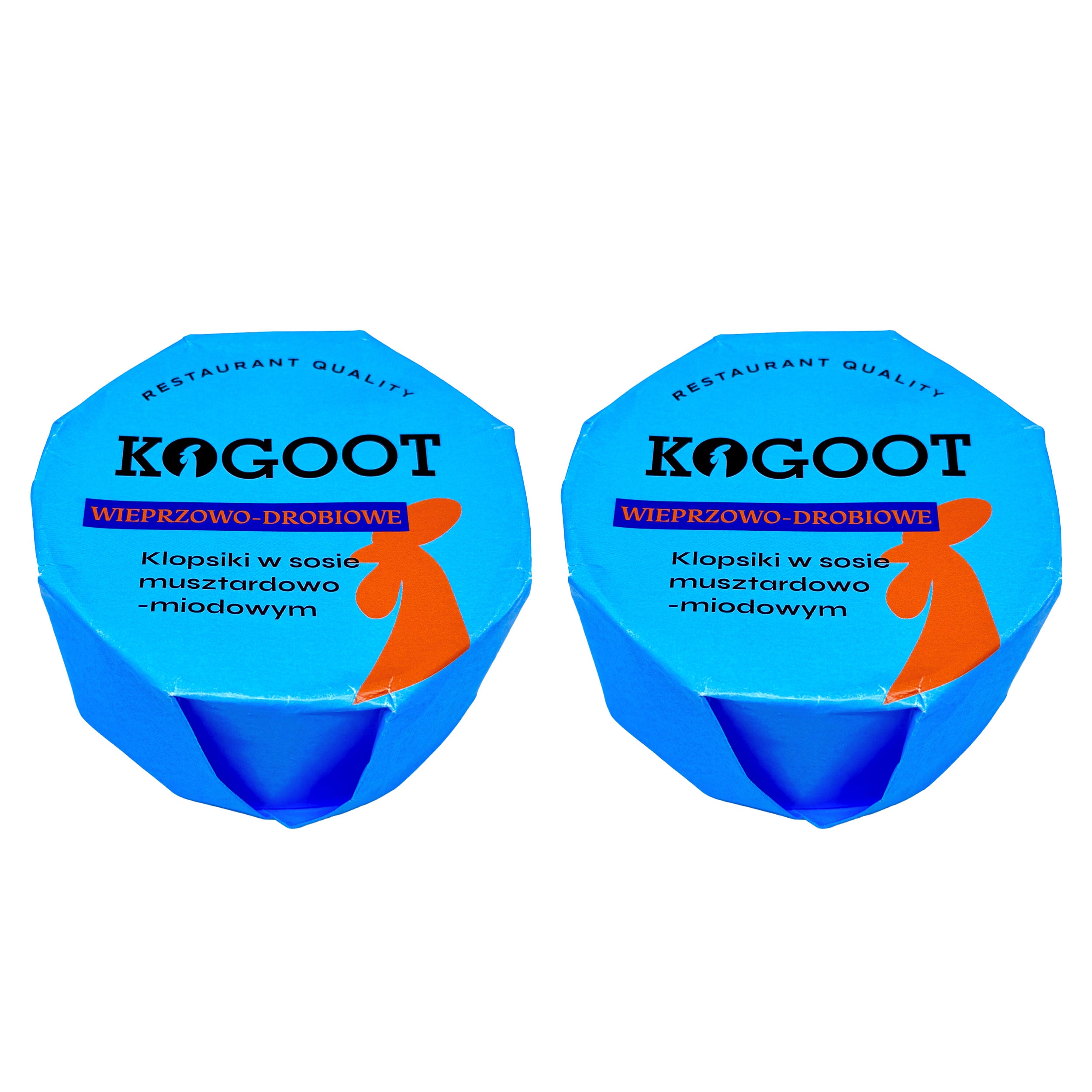 Aliments conservés - Boulettes de viande à la sauce moutarde et miel 300 g - 2 pcs. Kogoot