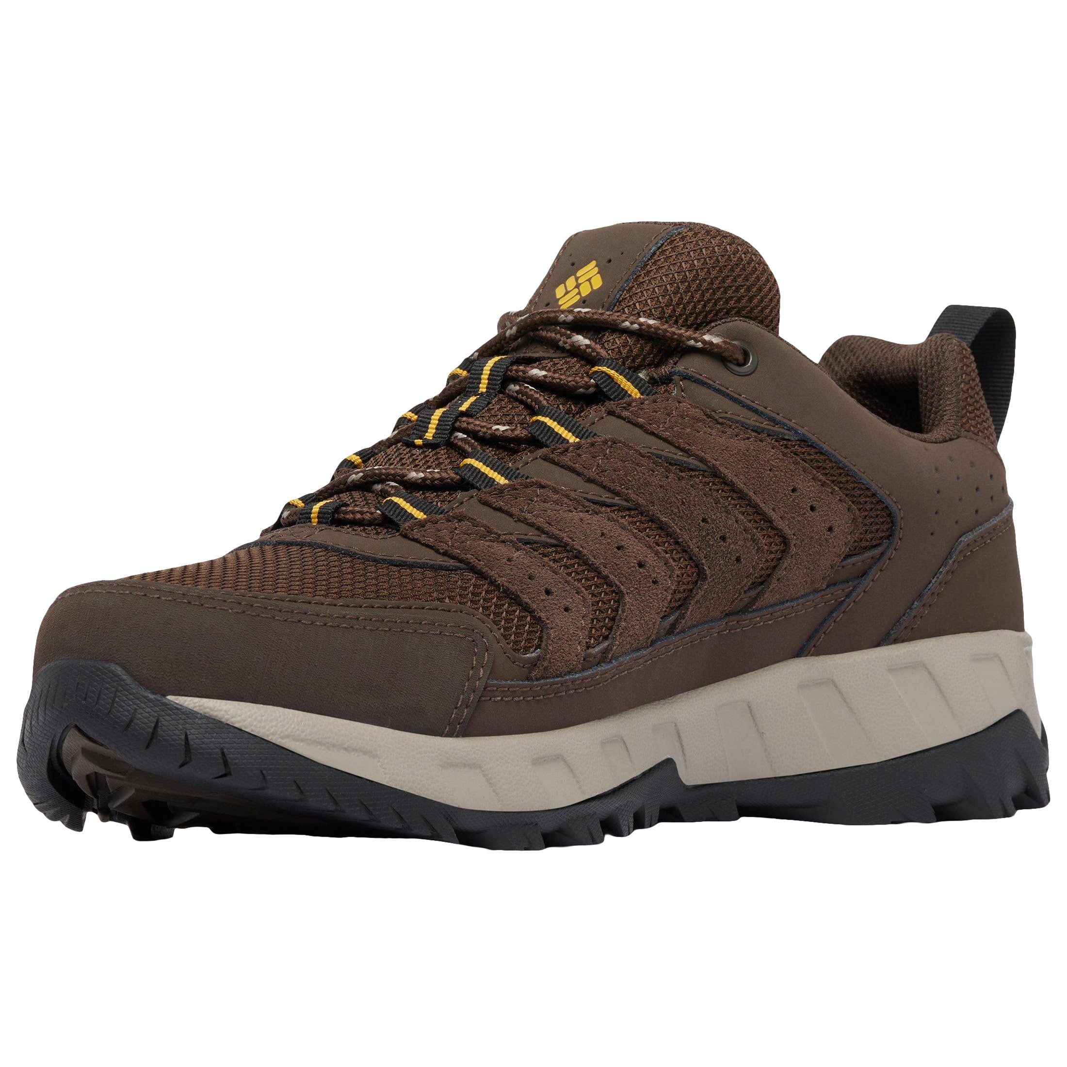 Chaussures Strata Trail Waterproof  Columbia - Cordovan/Golden Yellow