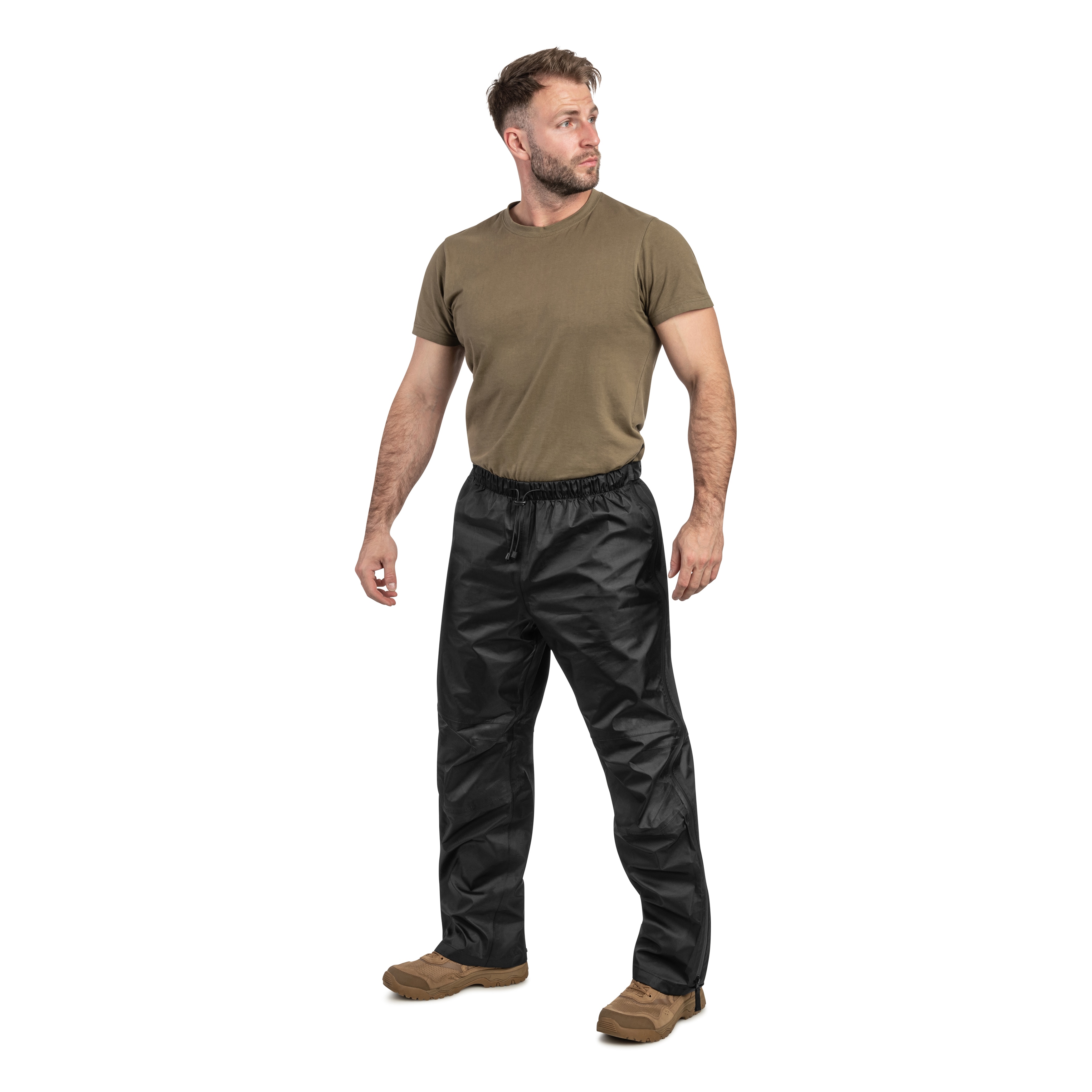 Pantalon Typhoon Waterproof Trousers Highlander Forces - Black