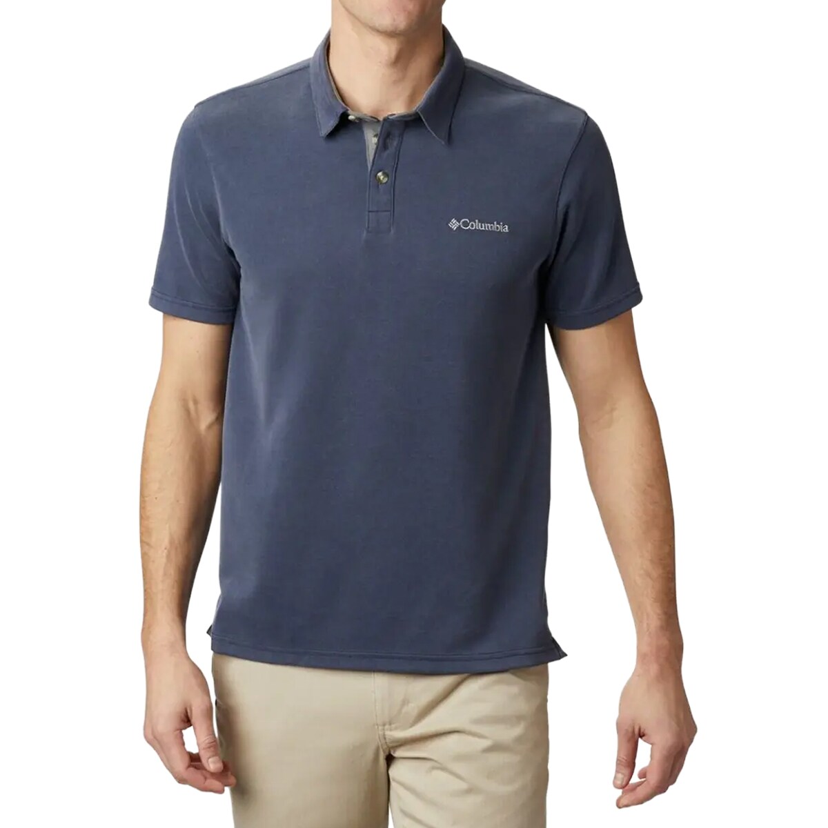 Polo Nelson Point Columbia - Collegiate Navy
