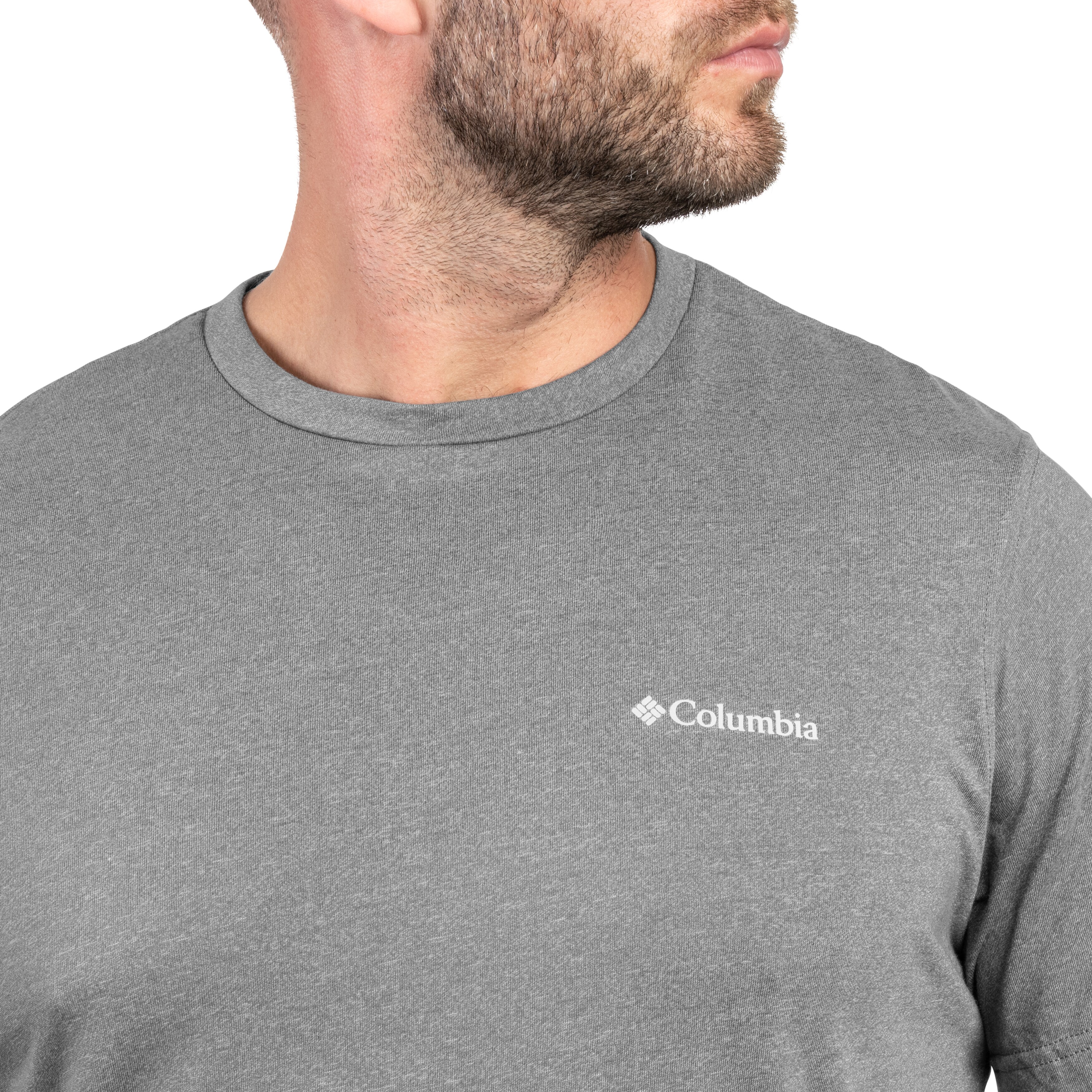 T-shirt thermoactif  Thistletown Hills Short Sleeve Columbia - City Grey Heather
