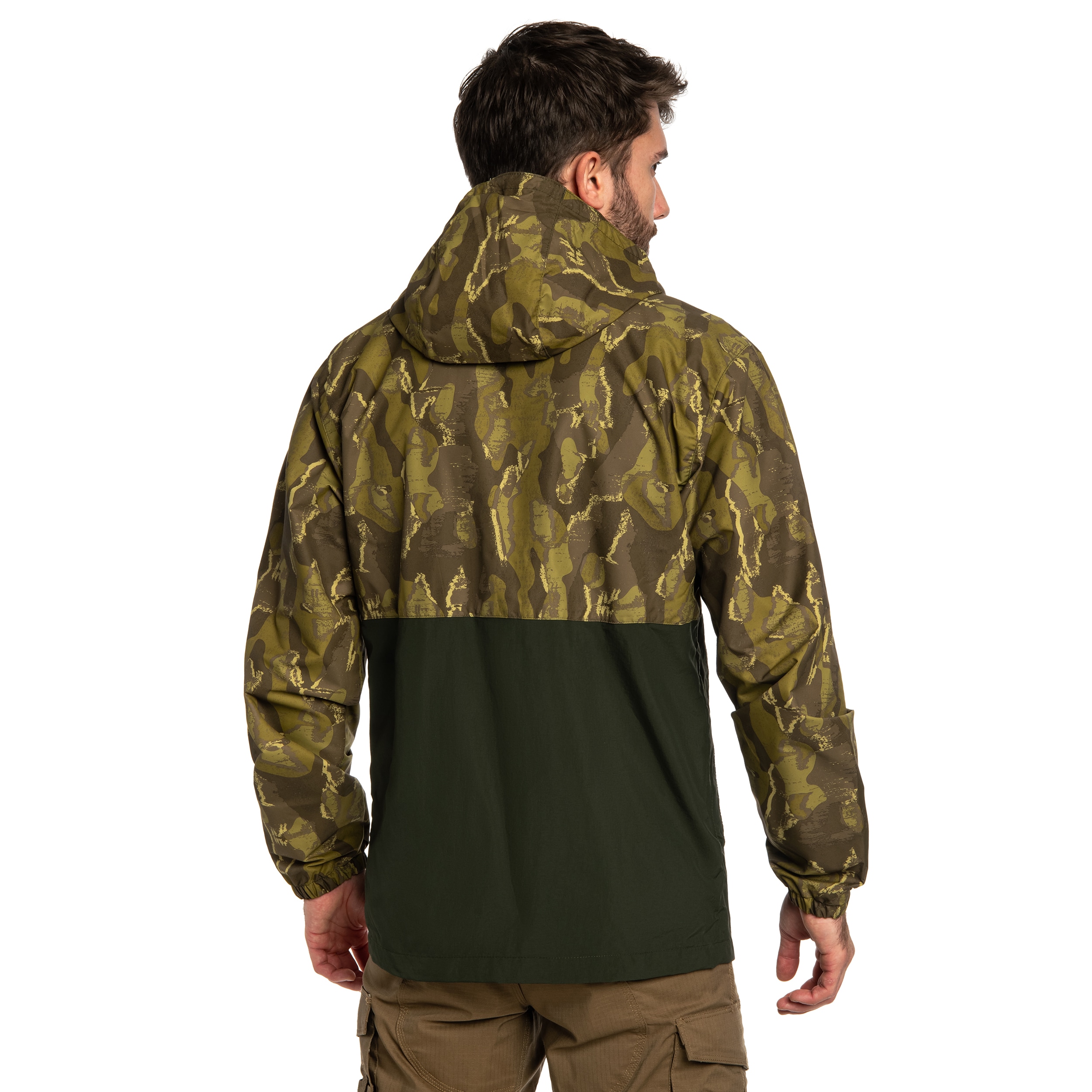 Veste Spire Valley Novelty Windbreaker Columbia - Mossy Green Treebark/Greenscape