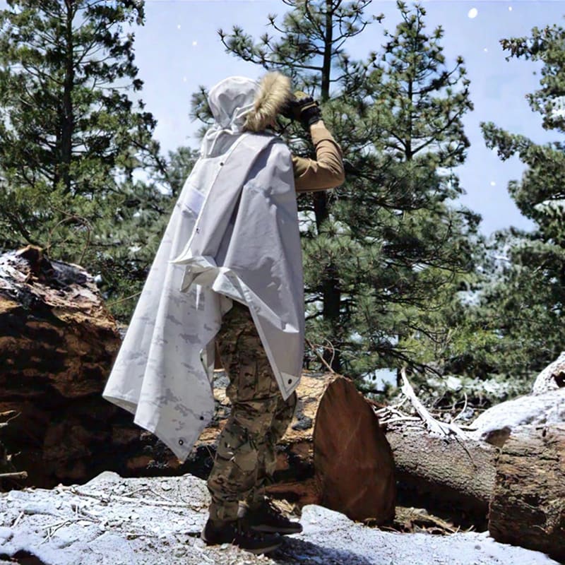 Poncho Hazard 4 Villa 2020 Softshell MK2 Warfare Edition - Arctic Camoo