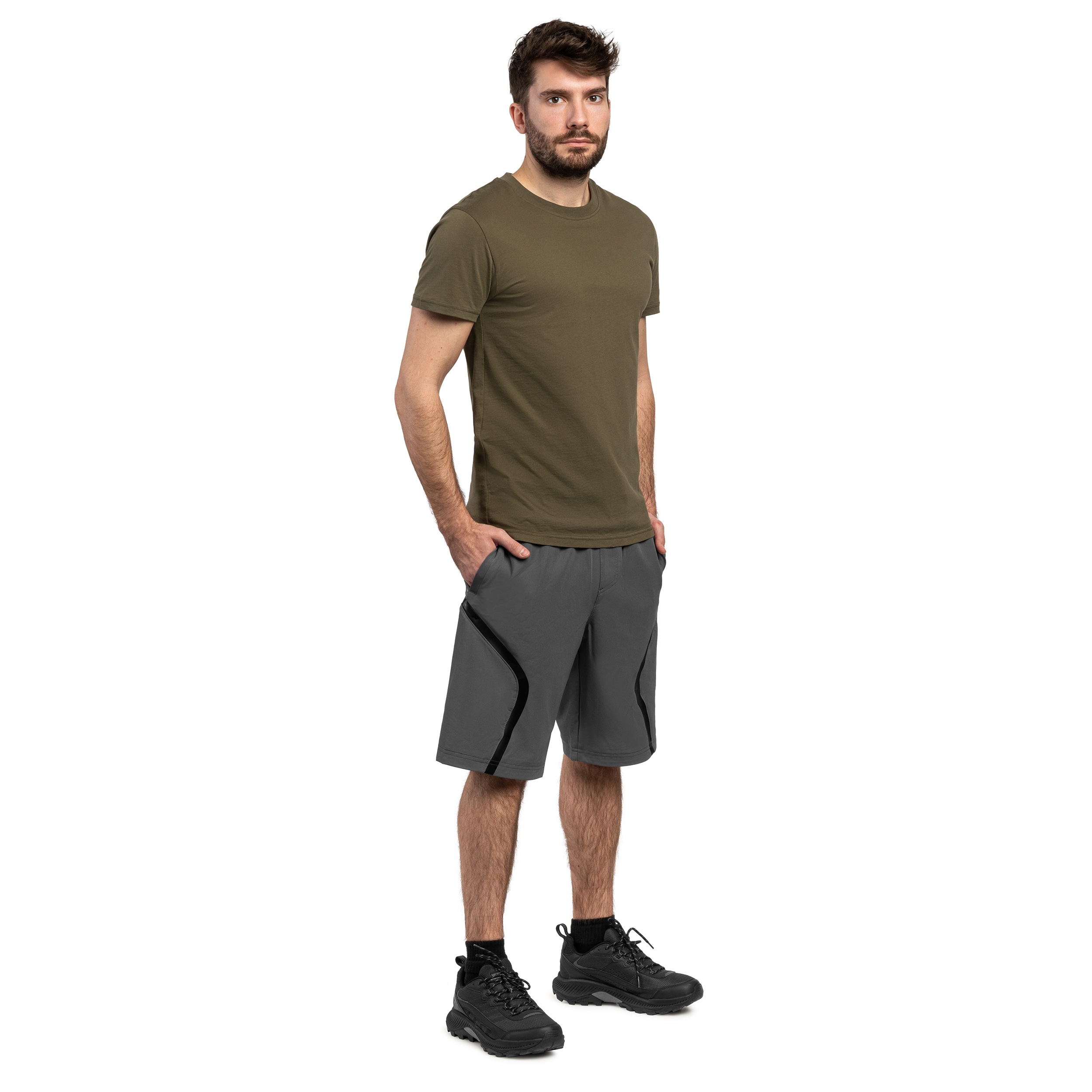 Shorts thermoactifs Draco Pentagon - Cinder Grey