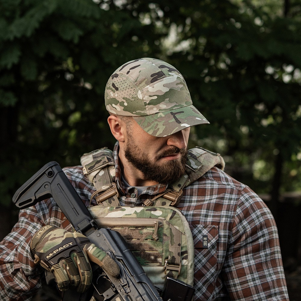 Casquette à visière Five Panel M-Tac - MultiCam