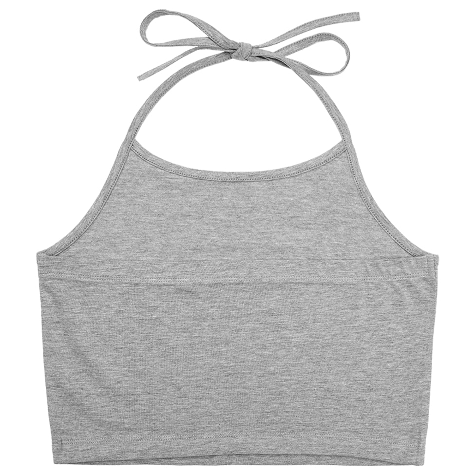T-shirt pour femme Neckholder Top Brandit - Grey Melange