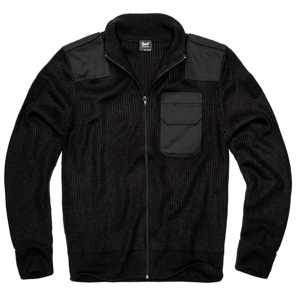 Pull-over BW Cardigan Brandit - Black