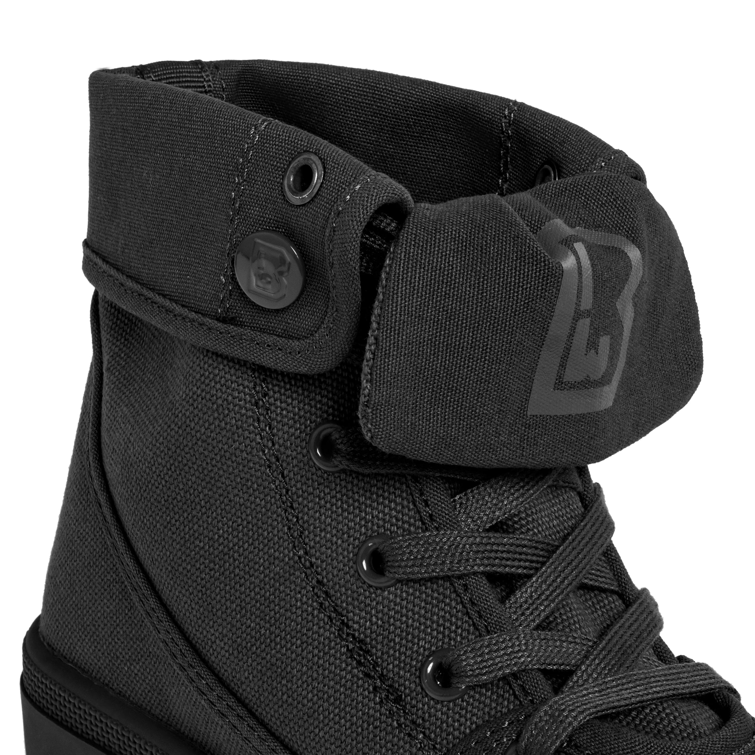 Chaussures Military Canvas Sneaker High Brandit - Black