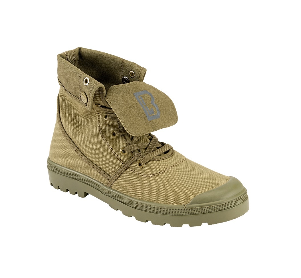 Chaussures Military Canvas Sneaker High  Brandit - Olive