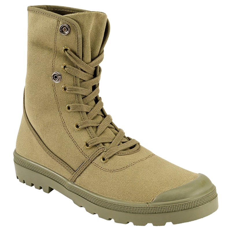 Chaussures Military Canvas Sneaker High  Brandit - Olive